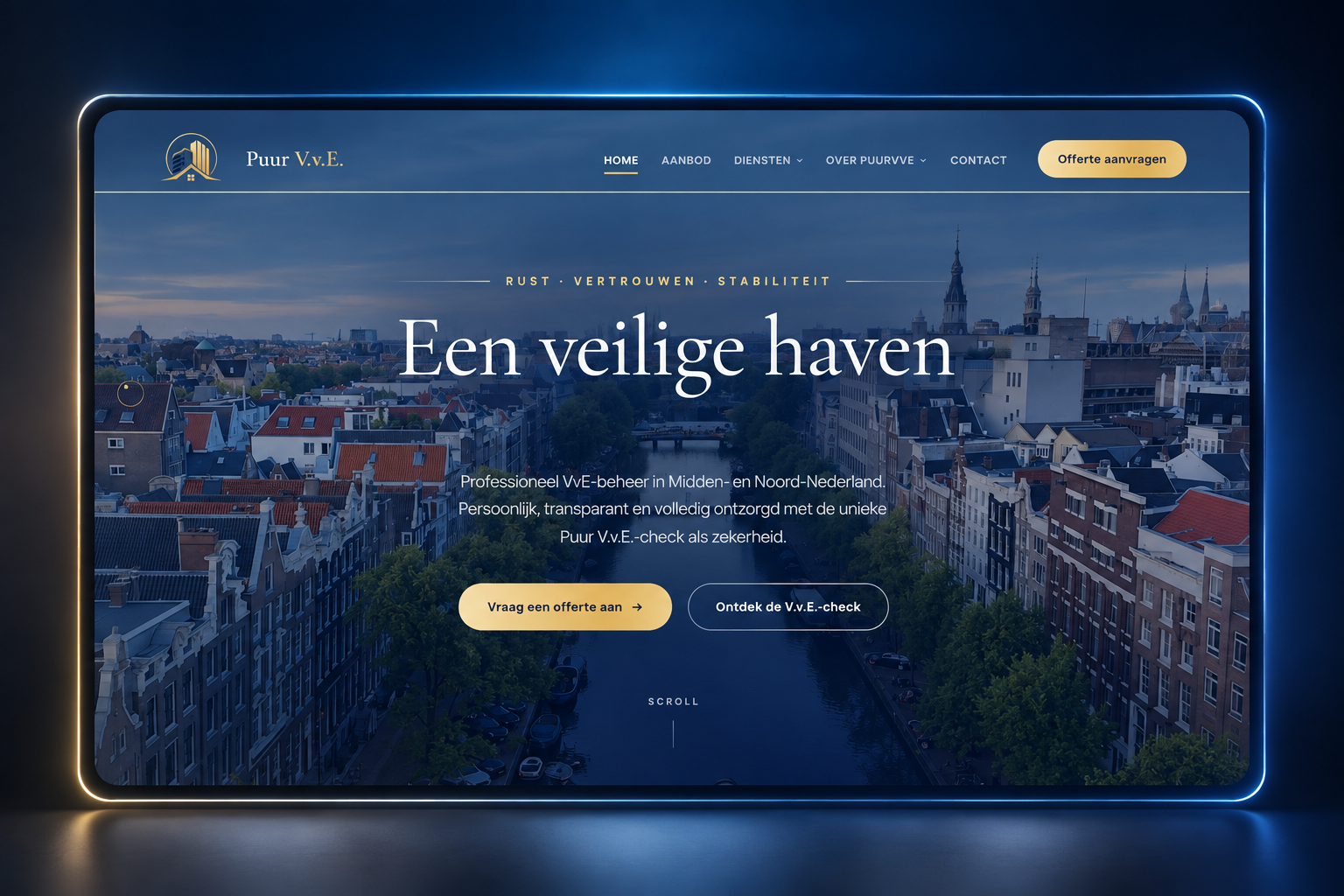 Puur V.v.E. website